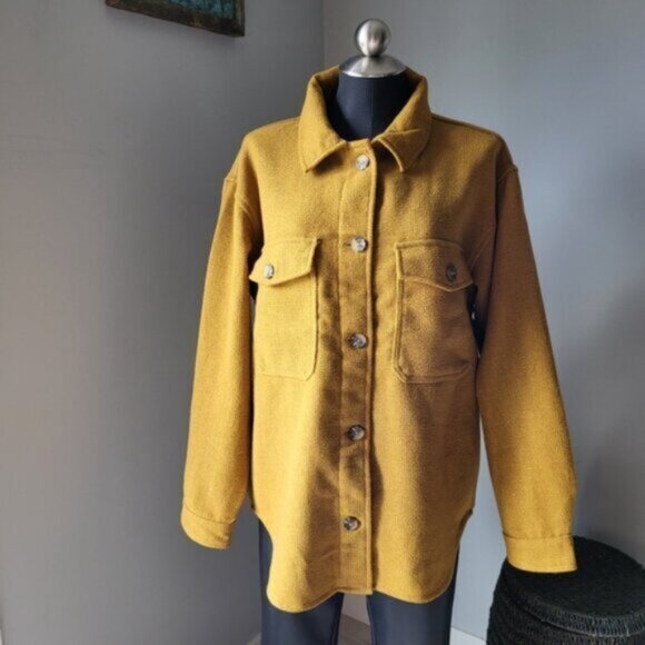 Rag Supply Wool blend Tweed Shacket NWT Sz XL - Picture 2 of 10